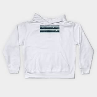 Snowy Stripes Kids Hoodie